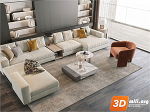 Sofa Minotti Skp Files 